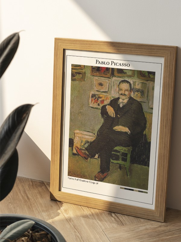 Pablo Picasso Portrait of Gustave Coquiot Poster