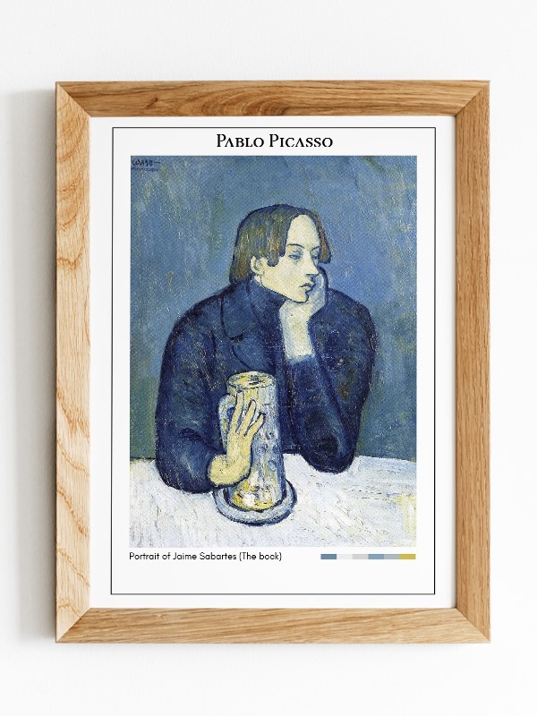Pablo Picasso Portrait of Jaime Sabartes (The bock) Poster
