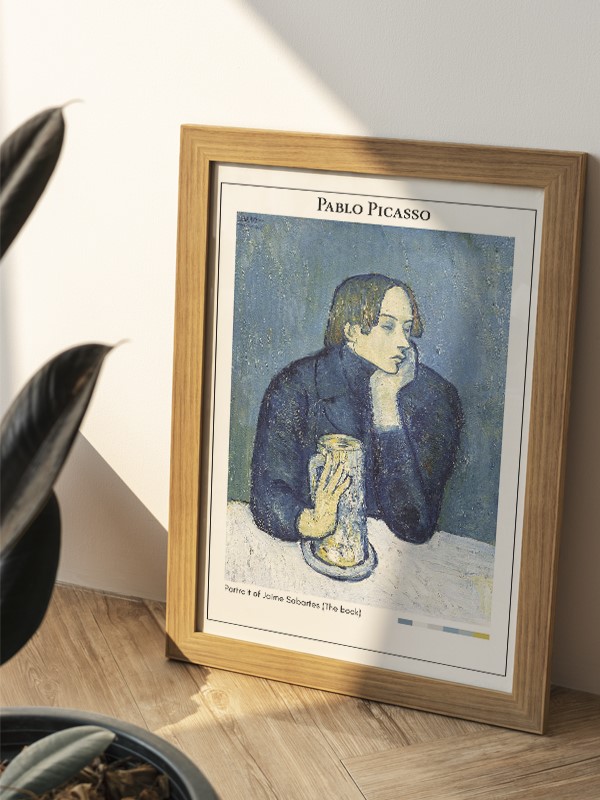 Pablo Picasso Portrait of Jaime Sabartes (The bock) Poster