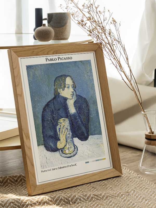 Pablo Picasso Portrait of Jaime Sabartes (The bock) Poster
