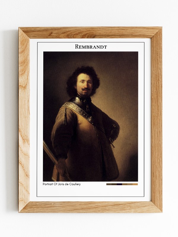 Rembrandt Portrait Of Joris de Caullery Poster