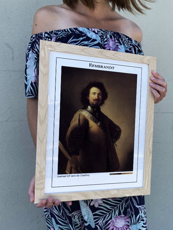 Rembrandt Portrait Of Joris de Caullery Poster