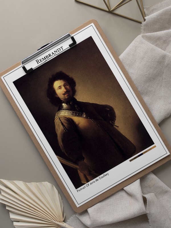 Rembrandt Portrait Of Joris de Caullery Poster