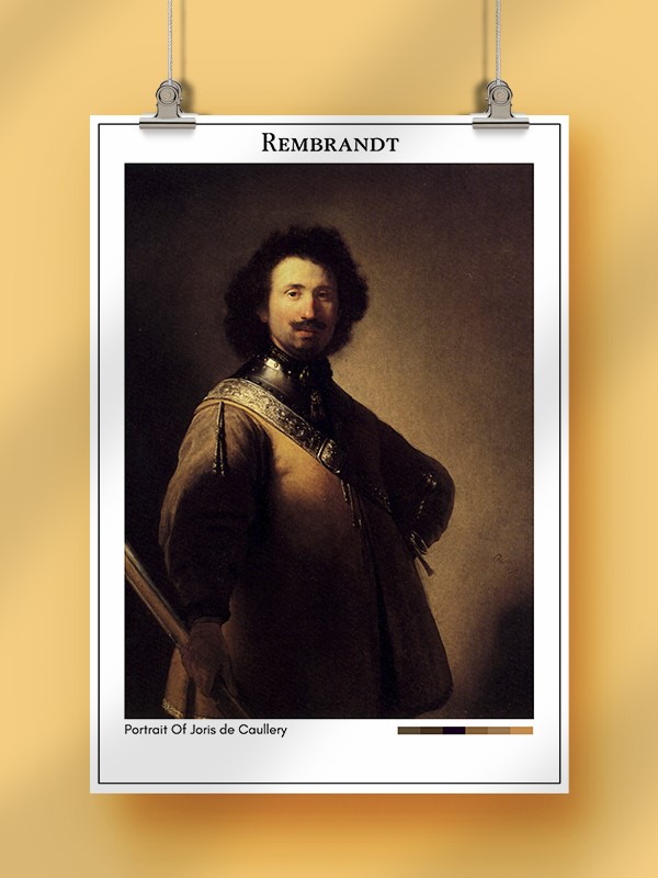 Rembrandt Portrait Of Joris de Caullery Poster