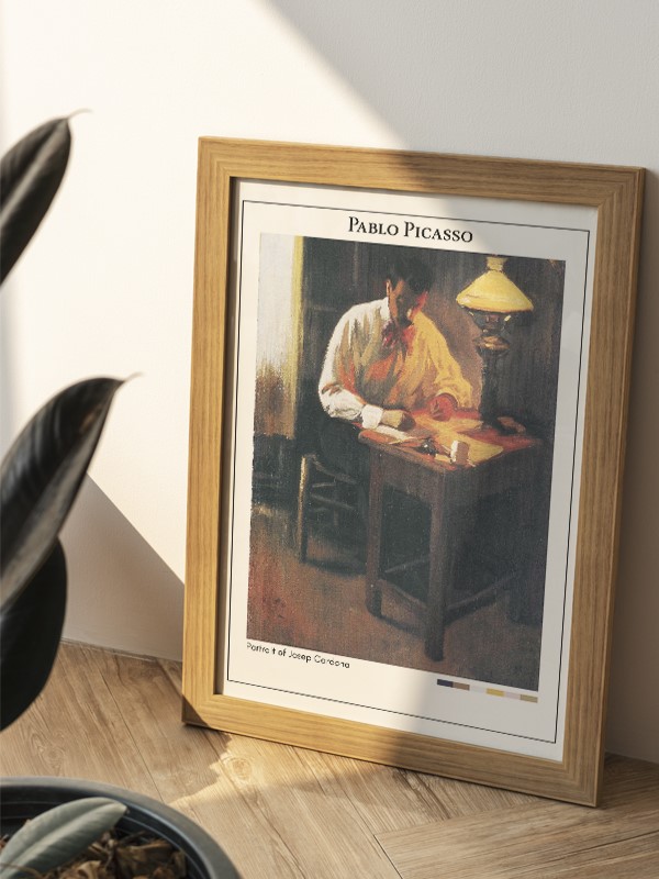 Pablo Picasso Portrait of Josep Cardona Poster