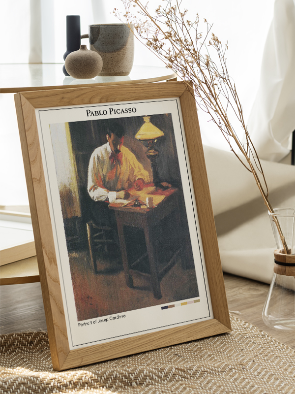 Pablo Picasso Portrait of Josep Cardona Poster