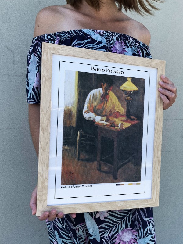 Pablo Picasso Portrait of Josep Cardona Poster