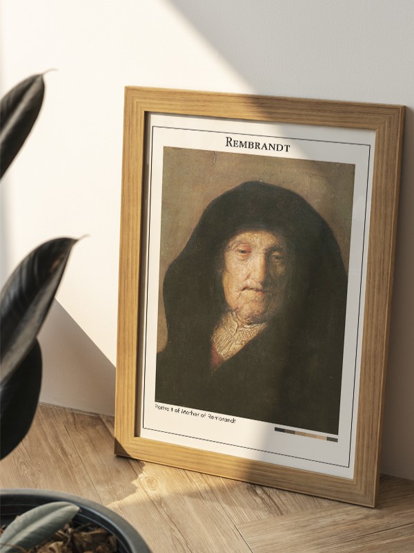 Rembrandt Portrait of Mother of Rembrandt Poster