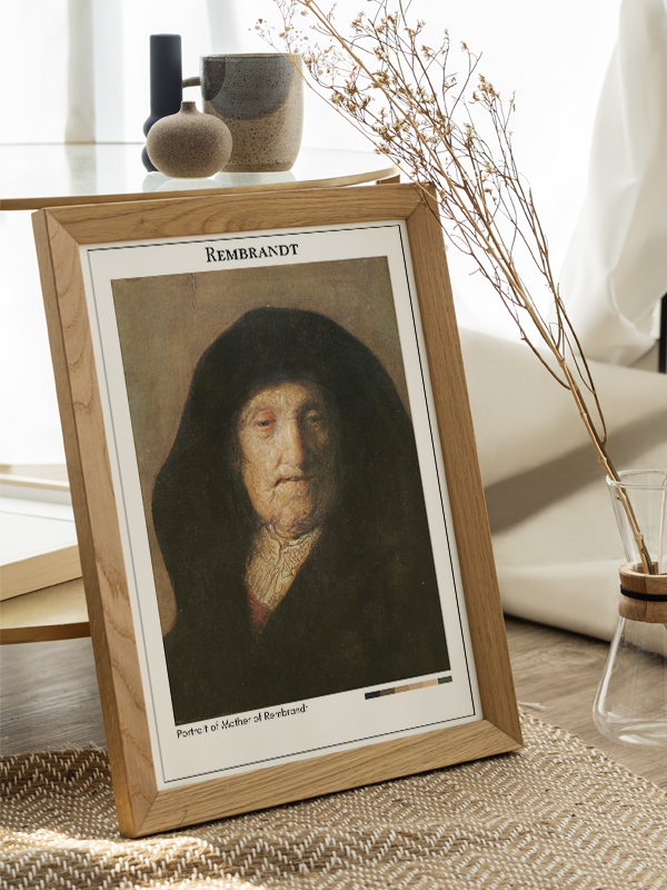 Rembrandt Portrait of Mother of Rembrandt Poster