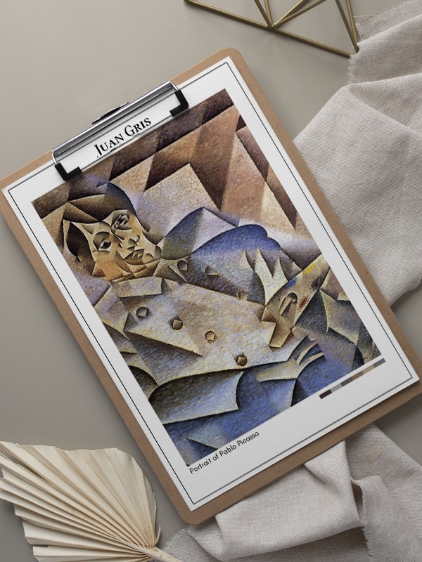 Juan Gris Portrait of Pablo Picasso Poster