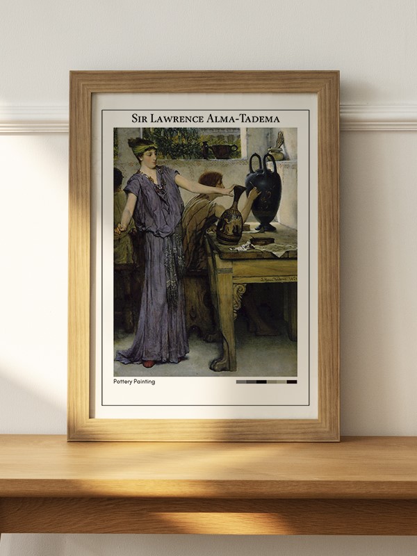 Sir Lawrence Alma-Tadema Pottery Painting Poster - En İyi Fiyatlarla