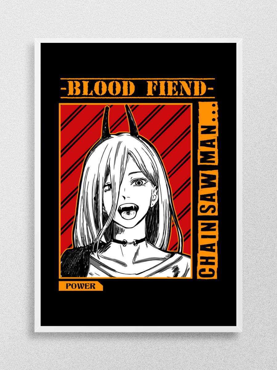 Power 3 Anime Poster Çerçevesiz Yüksek Kalite Anime Duvar Poster