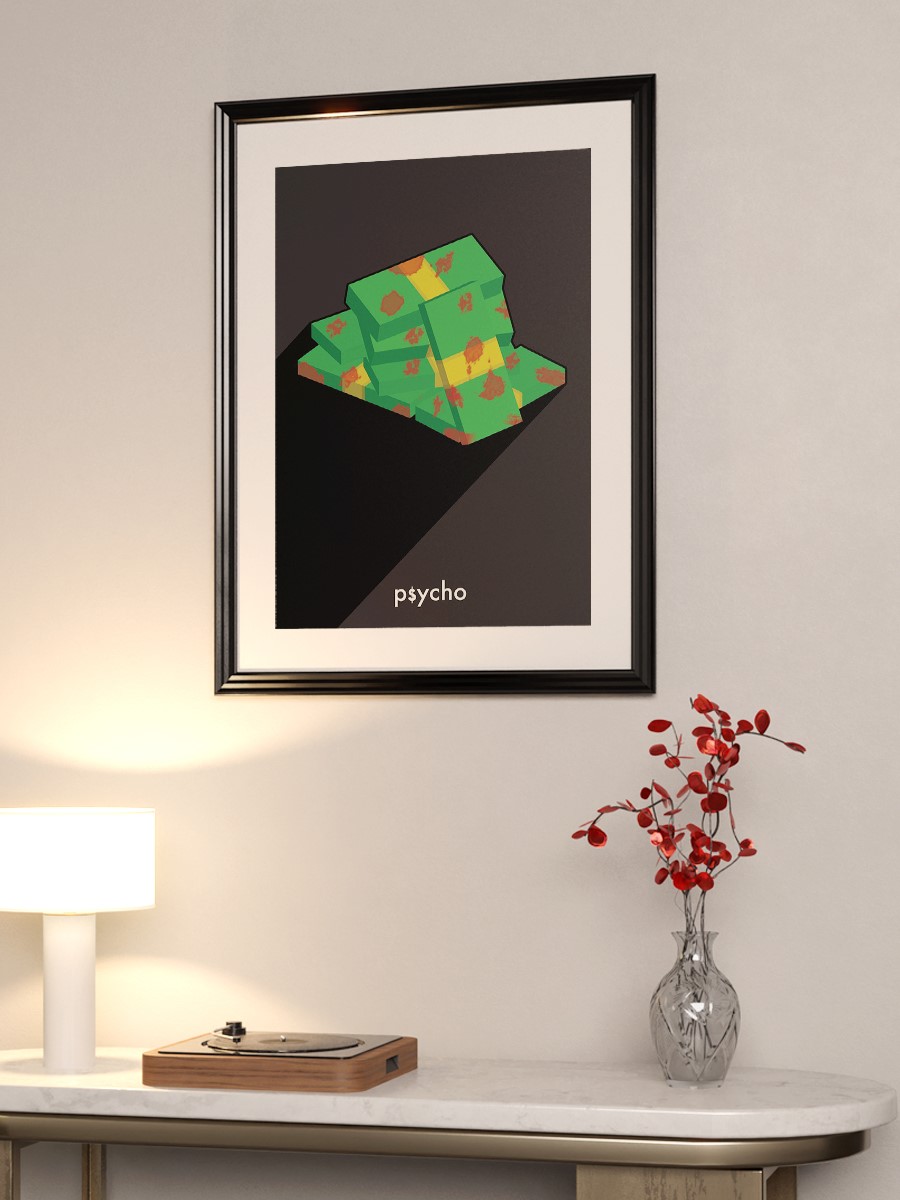 Psycho Reimagined Poster, Çerçevesiz Tv Film Poster