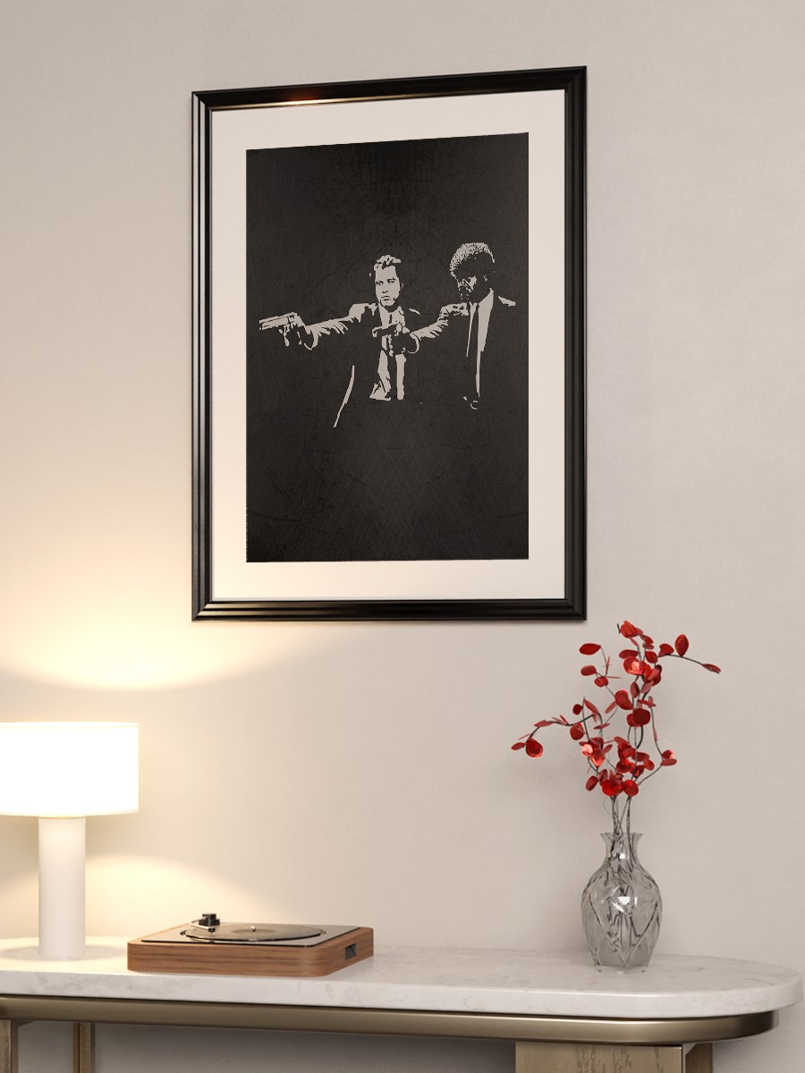 Pulp Fiction Poster, Çerçevesiz Tv Film Poster