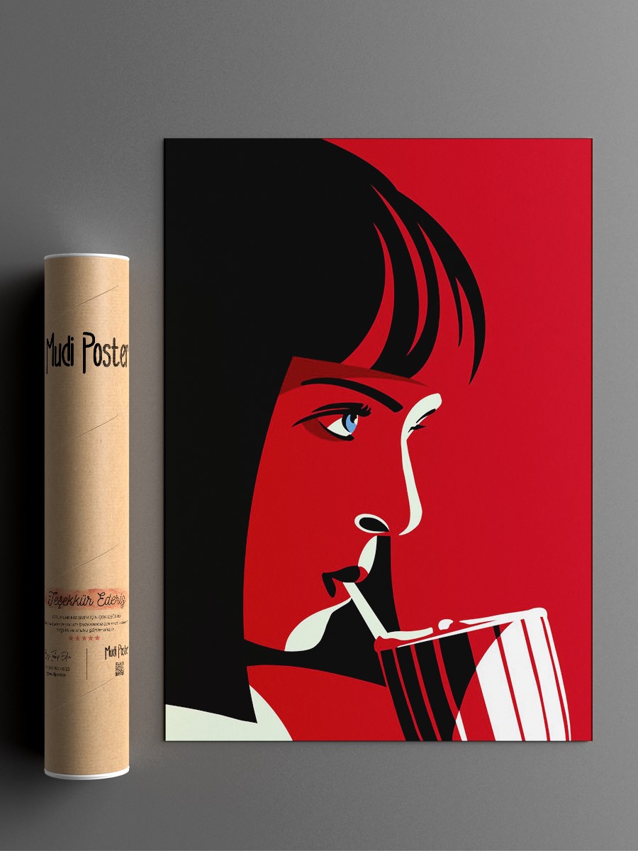 Pulp fiction  Poster, Çerçevesiz Tv Film Poster