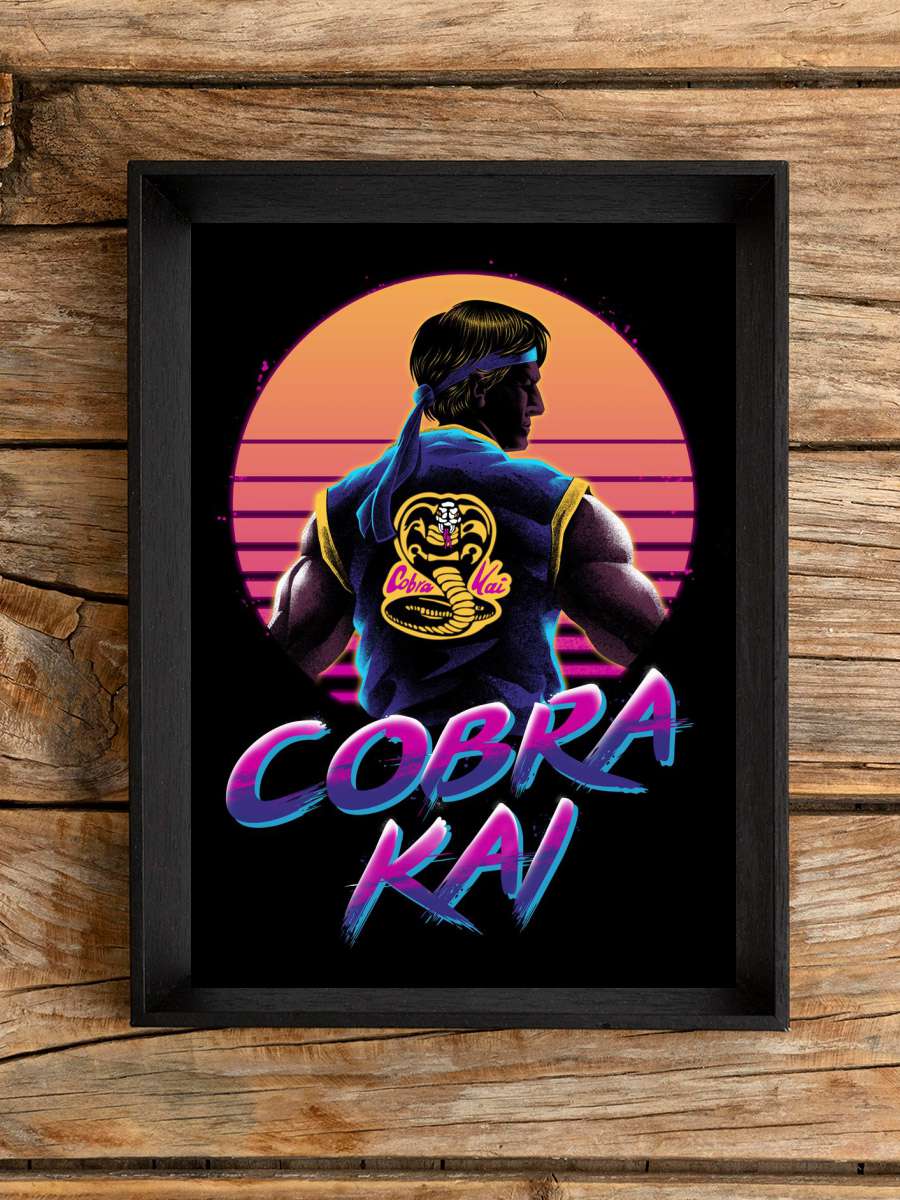 Rad Cobra Kai Anime Poster Çerçevesiz Yüksek Kalite Anime Duvar Poster