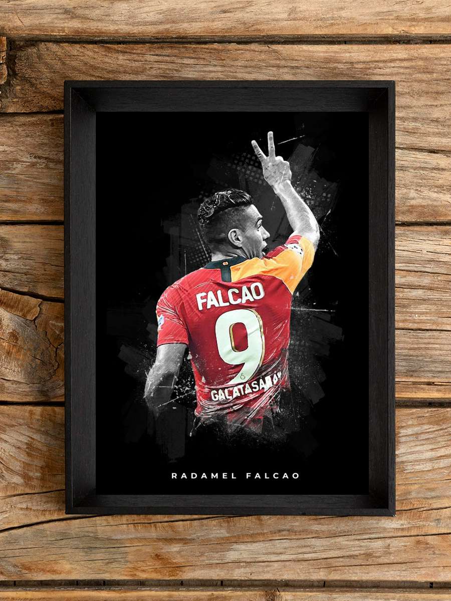 Radamel Falcao Futbol Poster Çerçevesiz Yüksek Kalite Futbolcu Duvar Poster