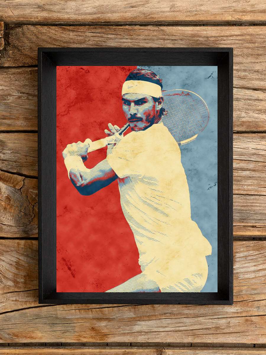 rafael nadal Futbol Poster Çerçevesiz Yüksek Kalite Futbolcu Duvar Poster