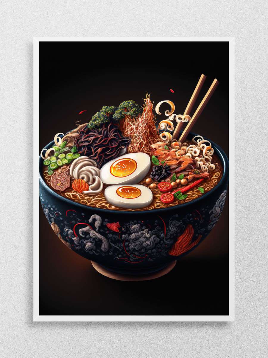 ramen japan neon Anime Poster Çerçevesiz Yüksek Kalite Anime Duvar Poster