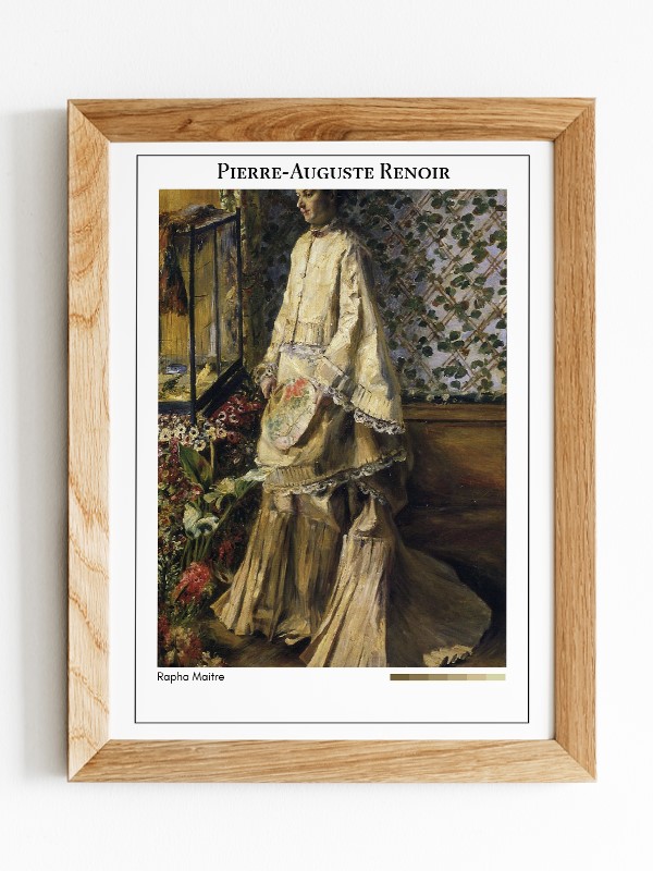 Pierre-Auguste Renoir Rapha Maitre Poster