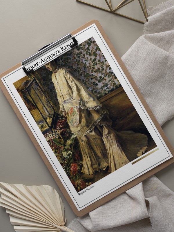 Pierre-Auguste Renoir Rapha Maitre Poster