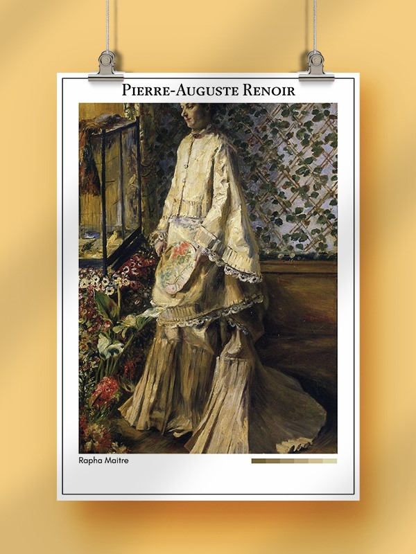Pierre-Auguste Renoir Rapha Maitre Poster