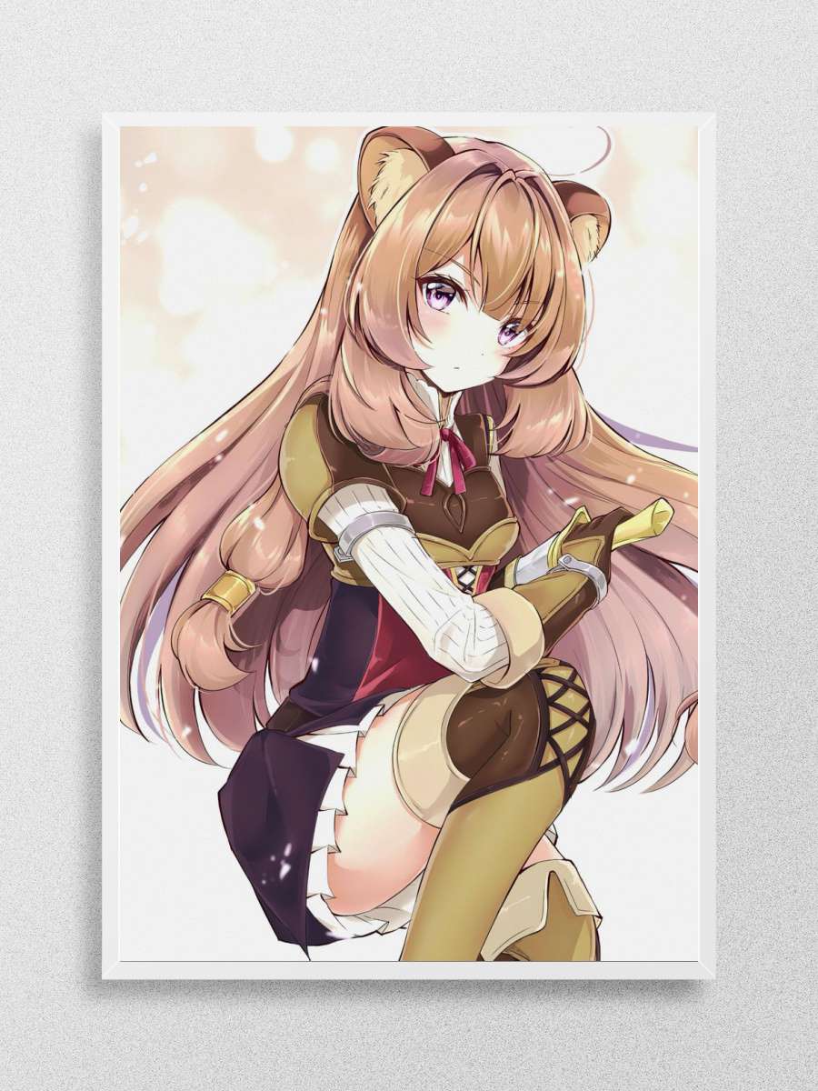 Raphtalia Anime Poster Çerçevesiz Yüksek Kalite Anime Duvar Poster