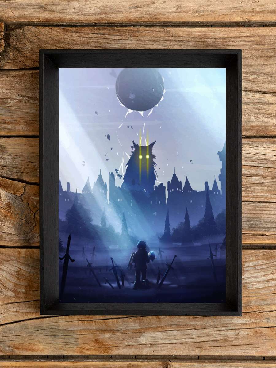 Re Zero Ram Rem Anime Poster Çerçevesiz Yüksek Kalite Anime Duvar Poster