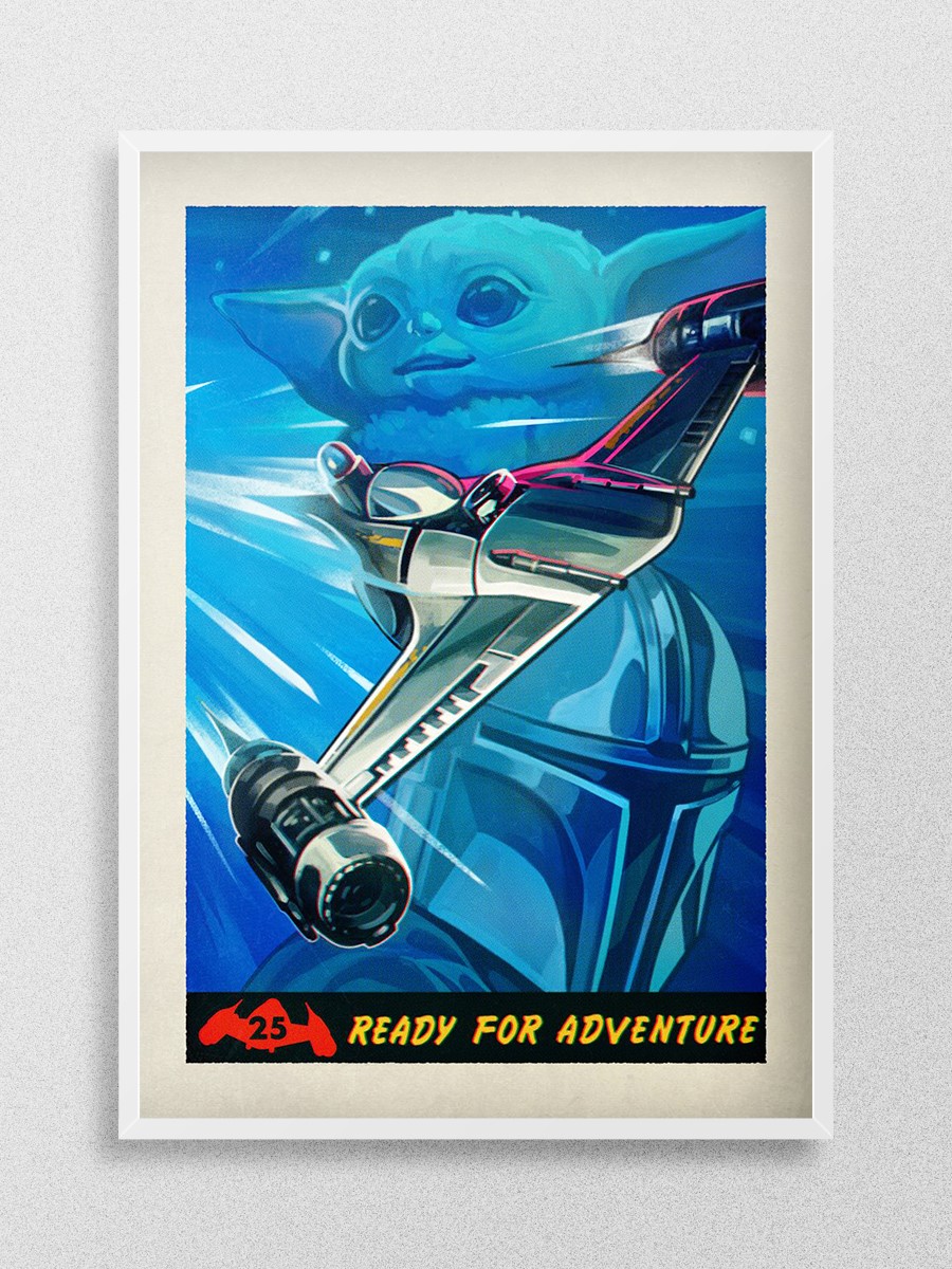 Ready for adventure Poster, Çerçevesiz Tv Film Poster