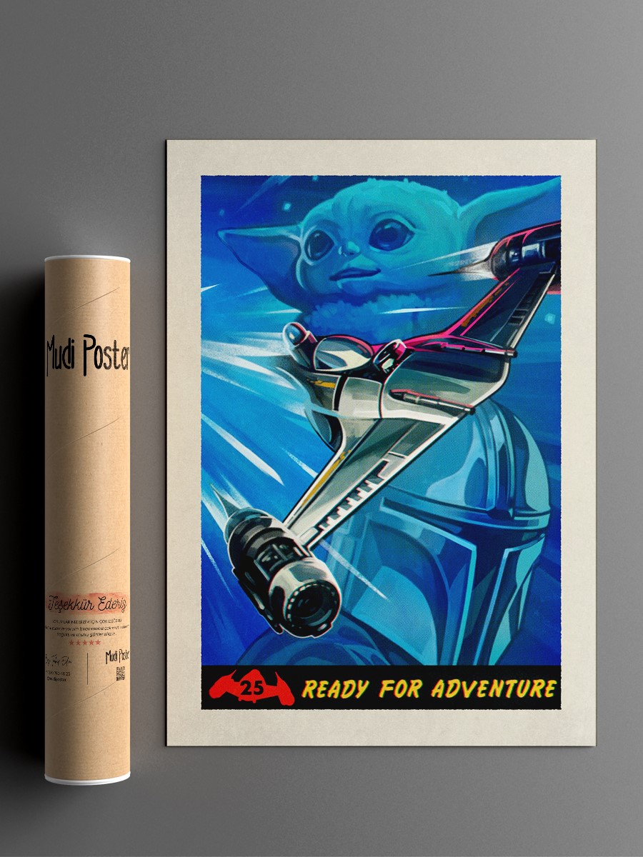 Ready for adventure Poster, Çerçevesiz Tv Film Poster