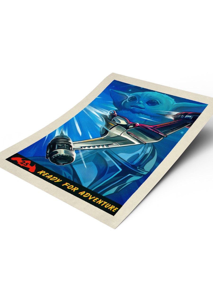 Ready for adventure Poster, Çerçevesiz Tv Film Poster