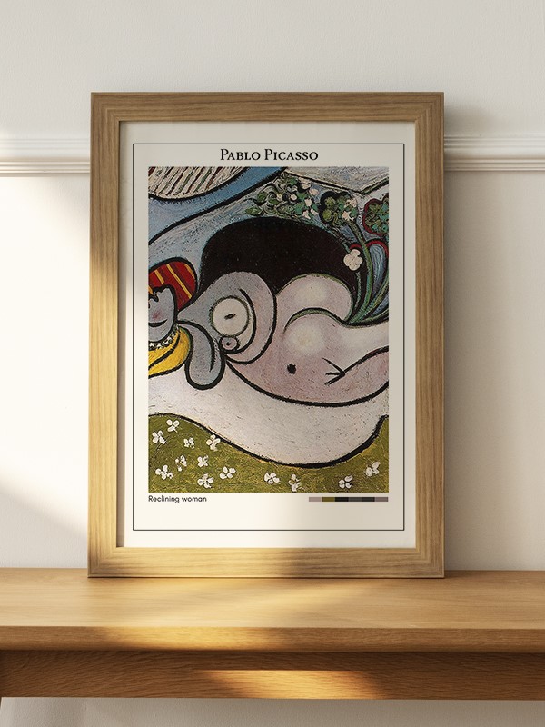 Pablo Picasso Reclining woman Poster - En İyi Fiyatlarla