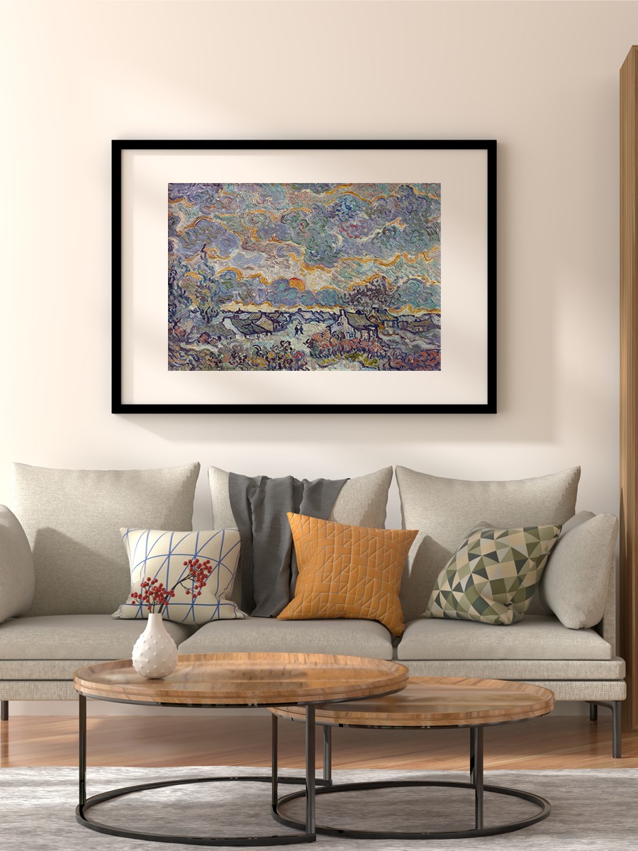 Reminiscence of Brabant Tablo Sanatsal Ünlü Ressam Poster Çerçevesiz Yüksek Kalite Poster