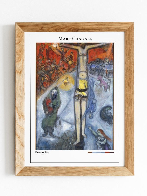 Marc Chagall Resurrection Poster