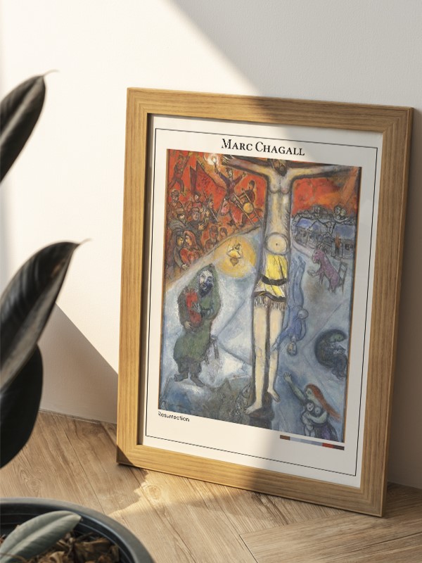 Marc Chagall Resurrection Poster
