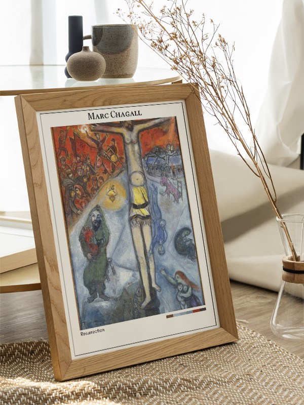 Marc Chagall Resurrection Poster