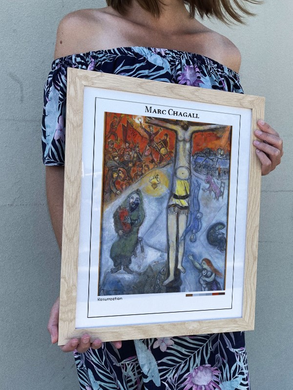 Marc Chagall Resurrection Poster