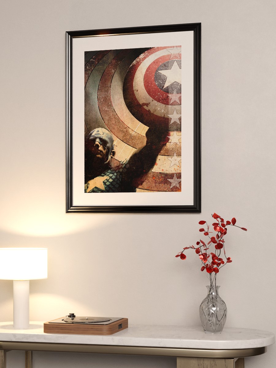 Retro Poster, Çerçevesiz Tv Film Poster