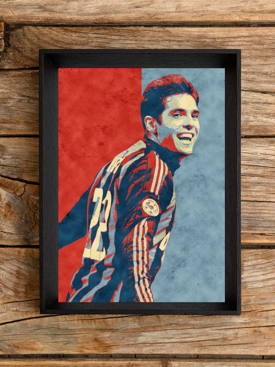Ricardo Kaka Futbol Poster Çerçevesiz Yüksek Kalite Futbolcu Duvar Poster
