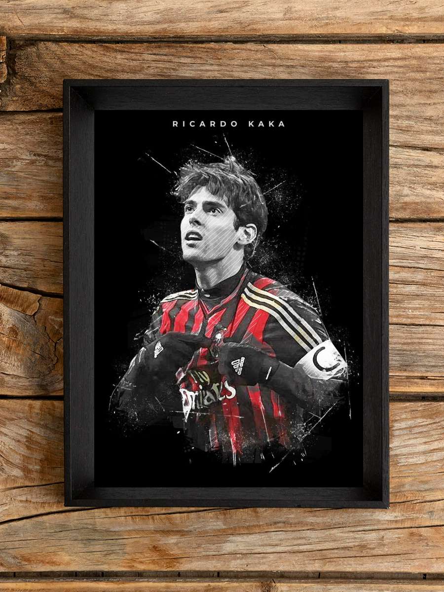 Ricardo Kaka Futbol Poster Çerçevesiz Yüksek Kalite Futbolcu Duvar Poster