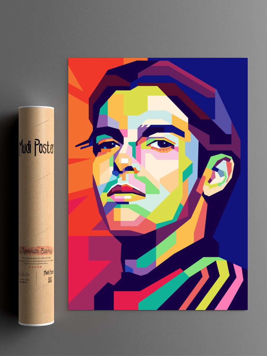 Ricardo Kaka Futbol Poster Çerçevesiz Yüksek Kalite Futbolcu Duvar Poster