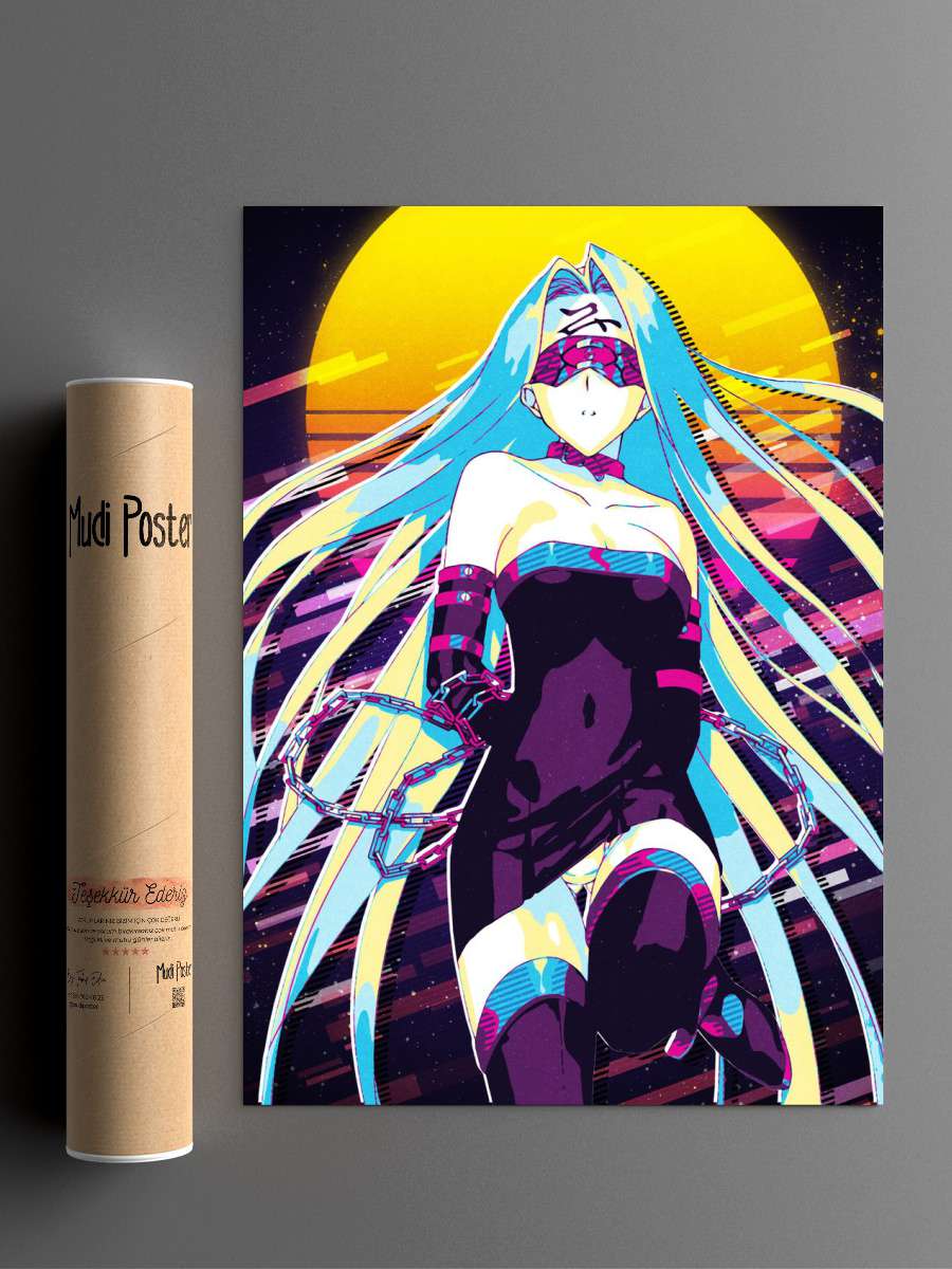 Rider Anime Poster Çerçevesiz Yüksek Kalite Anime Duvar Poster