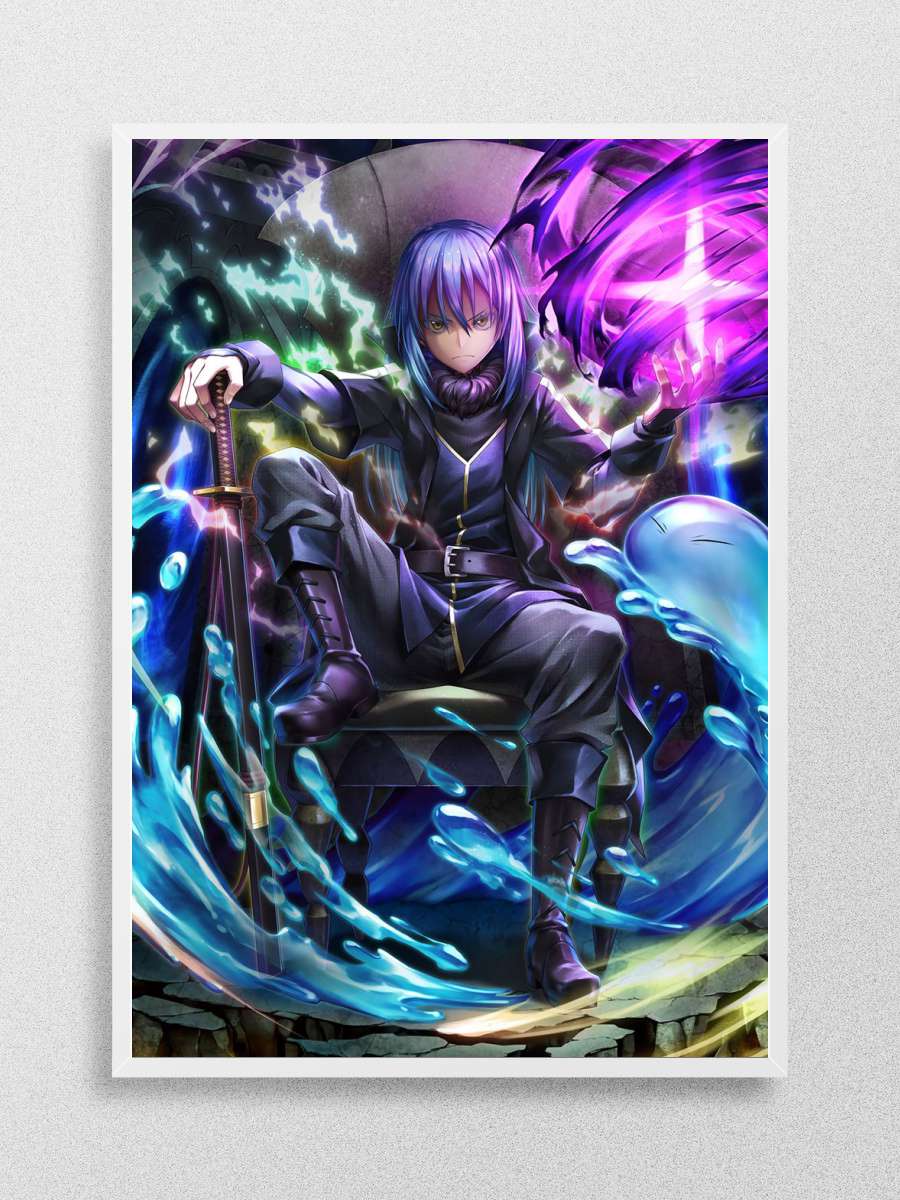 rimuru tempest Anime Poster Çerçevesiz Yüksek Kalite Anime Duvar Poster
