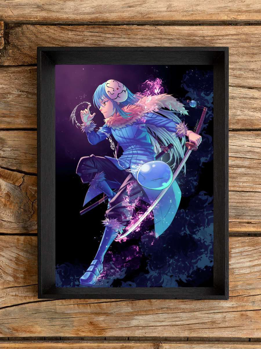 Rimuru Tempest Anime Poster Çerçevesiz Yüksek Kalite Anime Duvar Poster