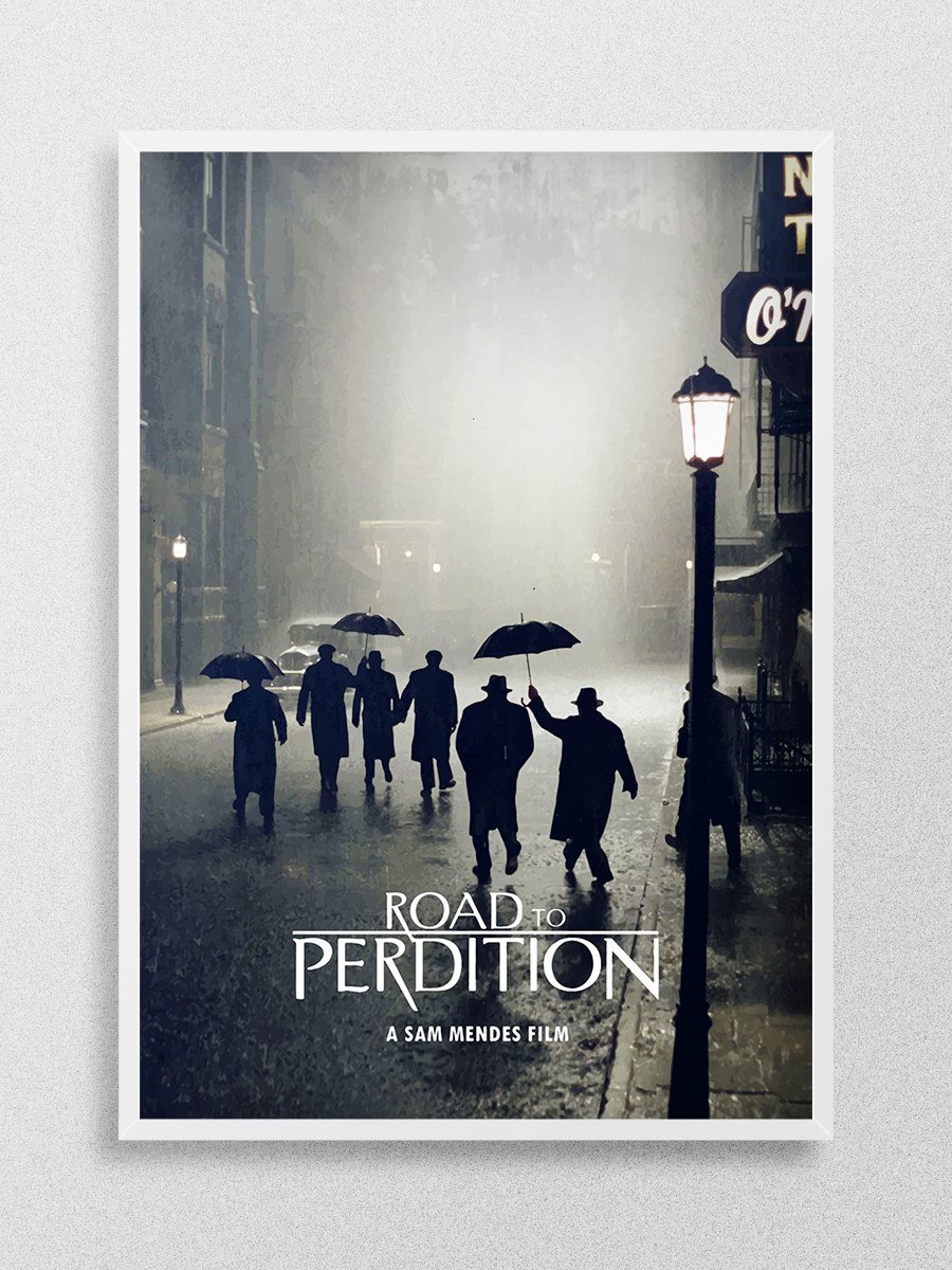 Road To Perdition Poster, Çerçevesiz Tv Film Poster