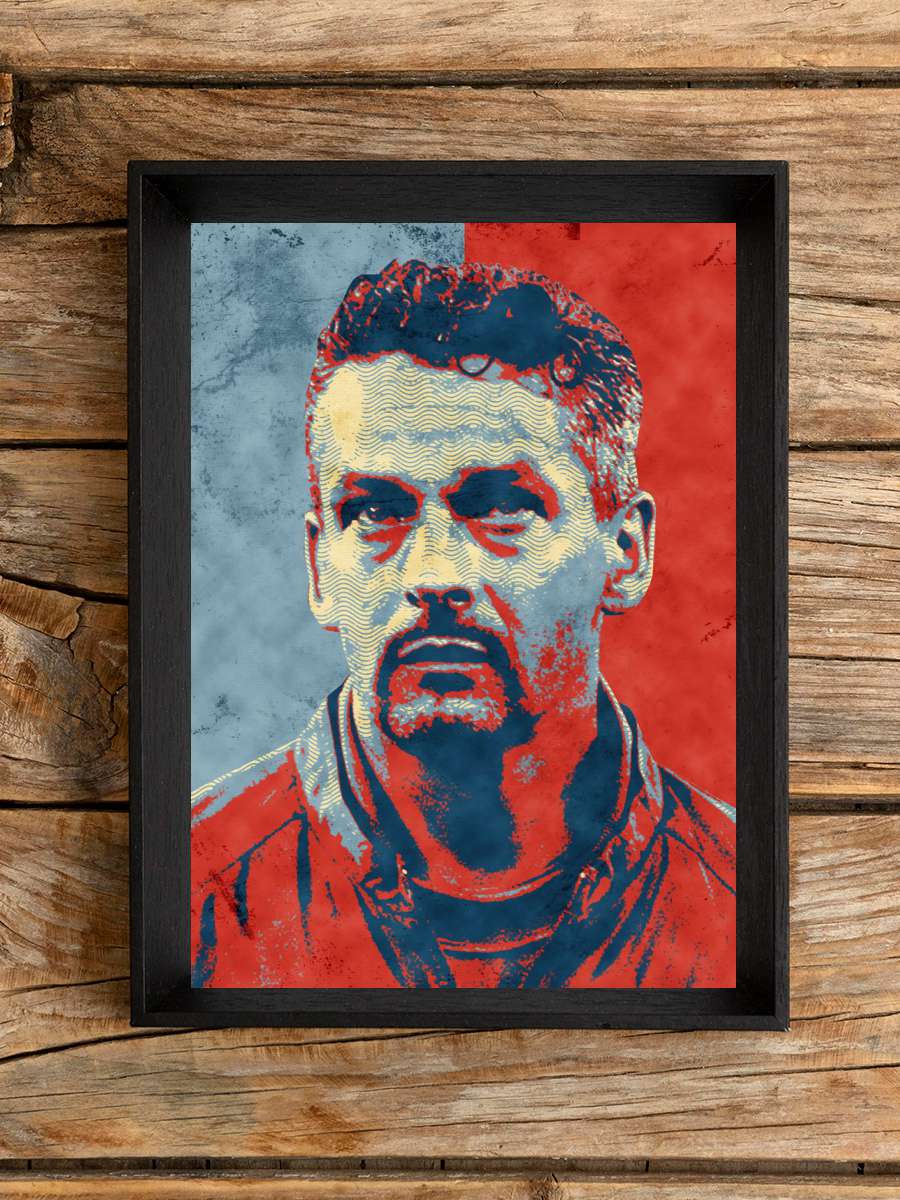Roberto Baggio Futbol Poster Çerçevesiz Yüksek Kalite Futbolcu Duvar Poster