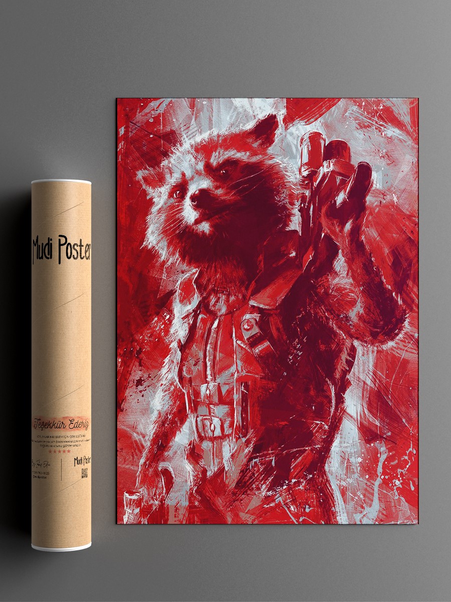 Rocket Poster, Çerçevesiz Tv Film Poster