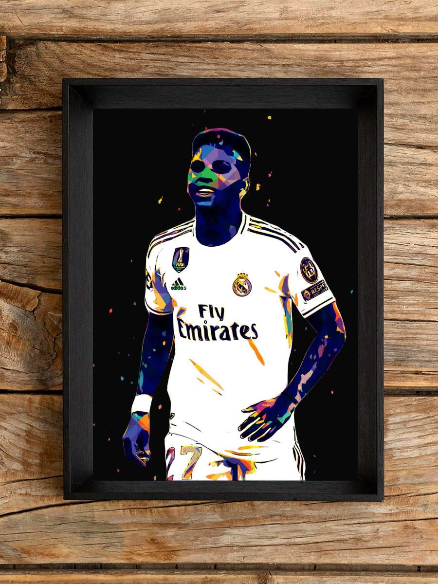 Rodrygo Goes Futbol Poster Çerçevesiz Yüksek Kalite Futbolcu Duvar Poster