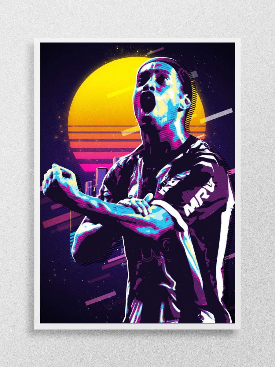 Ronaldinho Futbol Poster Çerçevesiz Yüksek Kalite Futbolcu Duvar Poster