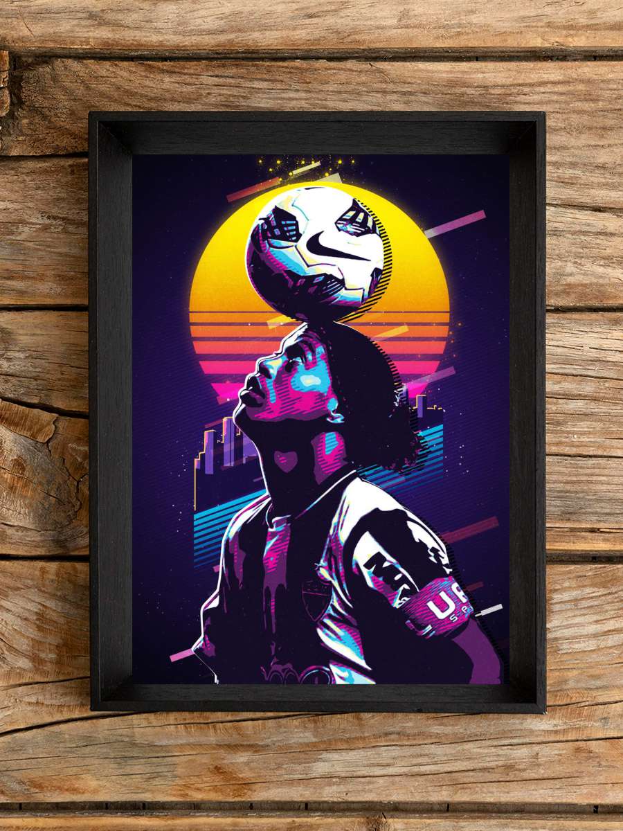 Ronaldinho Futbol Poster Çerçevesiz Yüksek Kalite Futbolcu Duvar Poster